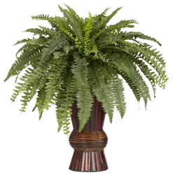 bamboo silk green leaf vine plant