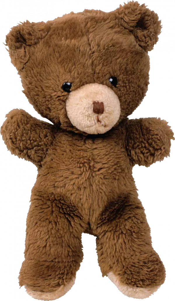 cute bear doll in brown colour
