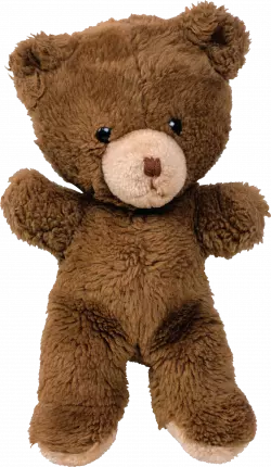 cute bear doll in brown colour