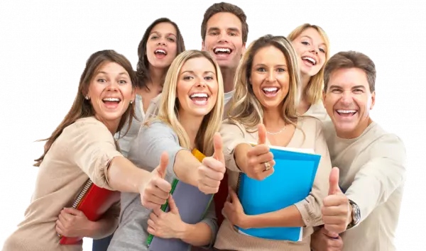 happy college student graduation say cheers