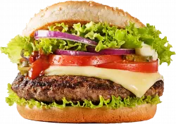 vegetable burger tomato cheese leaves hamburger