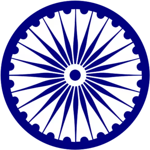 ashoka chakra in indian flag transparent image