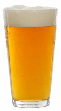 a glass of beer