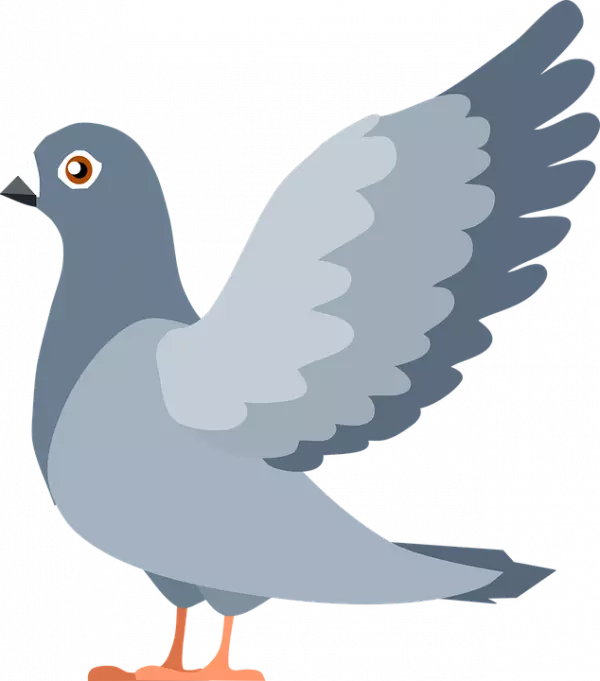 dark pegion vector clipart