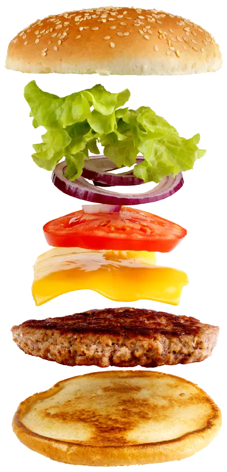 king hamburger food fries fizzy fast burger