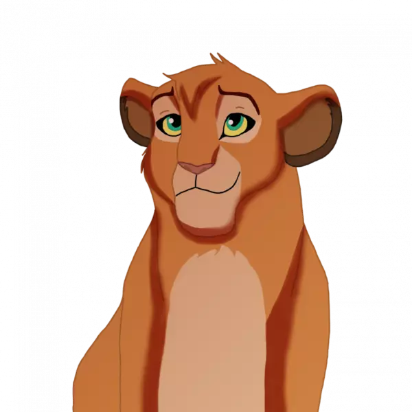 lion whiskers illustration