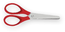red scissor transparent png