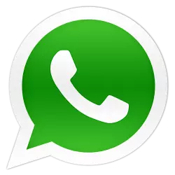 whatsapp color logo icon large transparent png