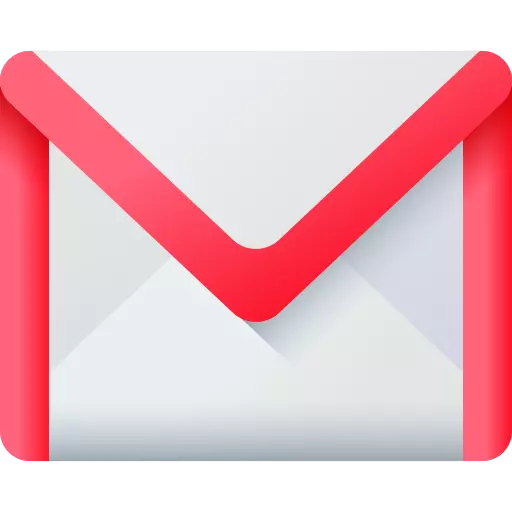 gmail logo in 3d style brand icon