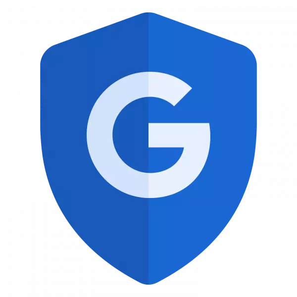 google privacy logo with blue background