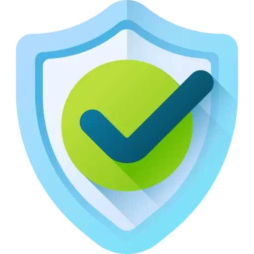 shield green color 3d icon transparent png