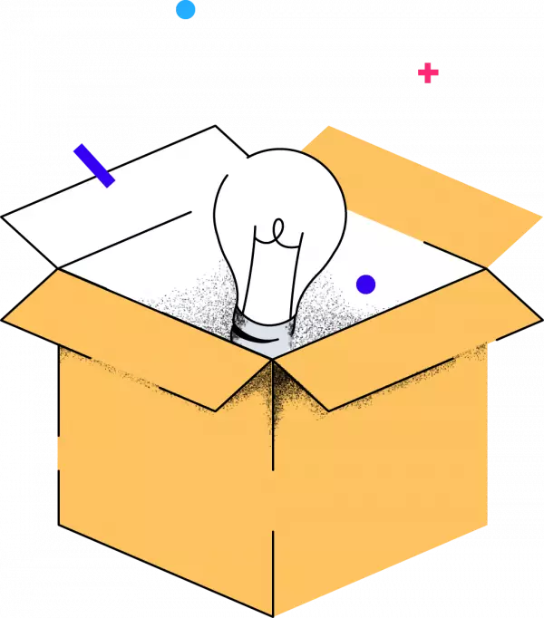 box full of ideas transparent png