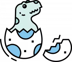 careers icon cute dinosaur little dino free png