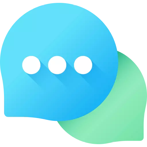 chat icon message icon 3d style chat free png