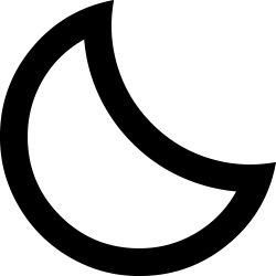 dark mode icon moon transparent png