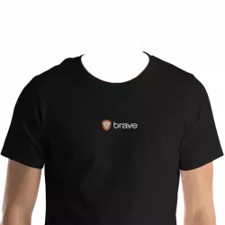 men top body wearing black tshirt