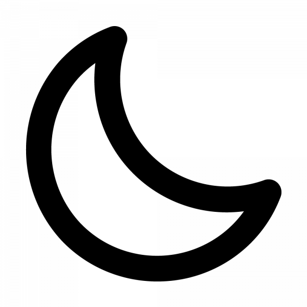 moon night mode icon transparent png