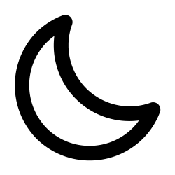 moon night mode icon transparent png