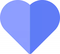 Purple color heart transparent png