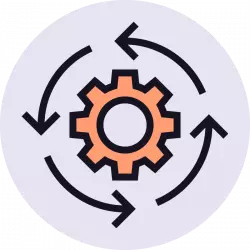 settings devops gear icon free transparent png
