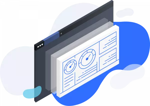 website dashboard 3d illustration transparent png