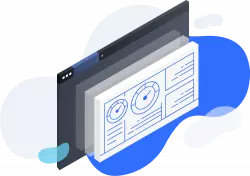 website dashboard 3d illustration transparent png
