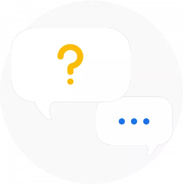 contact us, chat, faq page illustration transparent png