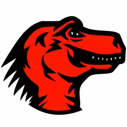 dinosaur head mozilla dino cute dinosaur head in red color