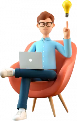 men with creative idea, ideas, men with laptop, office working free png