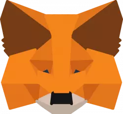 meta mask fox face orange color