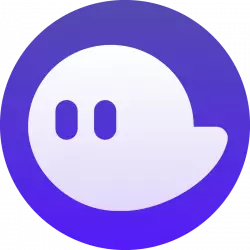 phantom logo in purple color free transparent png