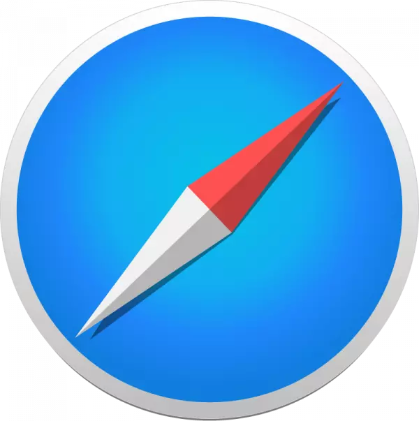 safari browser brand icon, safari logo, flat icon transparent png