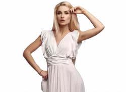 american women model posing for photo women with golden hair