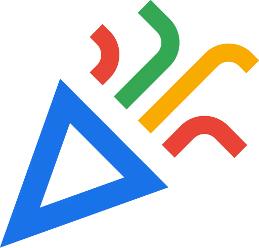 celebration icon milestone compoleted popper confetti icon