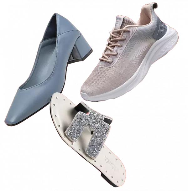 shoes and sandals for advertisement banner