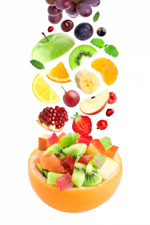 Falling variety of fruits illustration, Fruit salad Berry Freshfel Europe Food, Falling fruit, natural Foods, dried Fruits free png