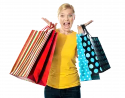 graphy woman shopping bags, shopping advertsiement, women model