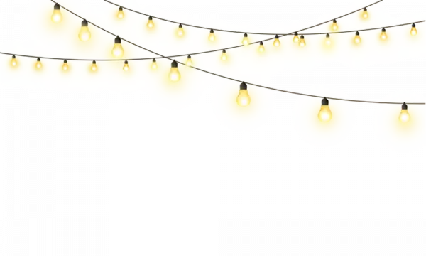 lighting star, pull string lights lighting, string  lights, white, decoration lights png free