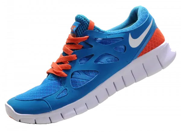 men blue sneakers with orange lace and bottom, men sneakers, blue shoes