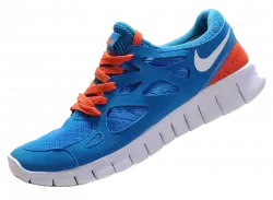 men blue sneakers with orange lace and bottom, men sneakers, blue shoes