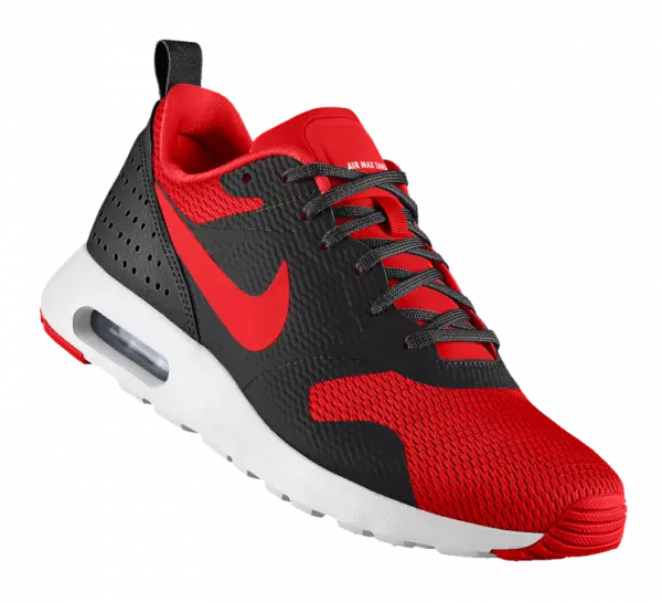 red and black color sports shoes, sneakers for men, men footwear