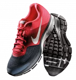 red and black mesh shoes, men sports shoes, gym shoes transparent png