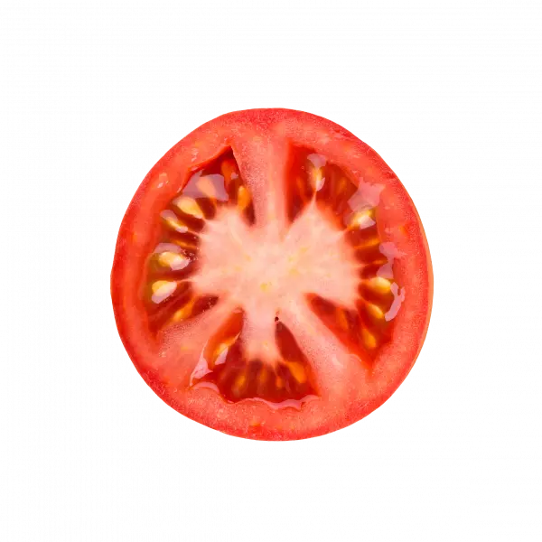 sliced tomato, Pizza tomato vegetarian cuisine vegetable, tomato, food, nightshade family png