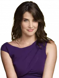 american woman wearing purple top smiles