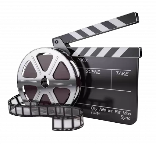 classic film reel movie icon transparent png
