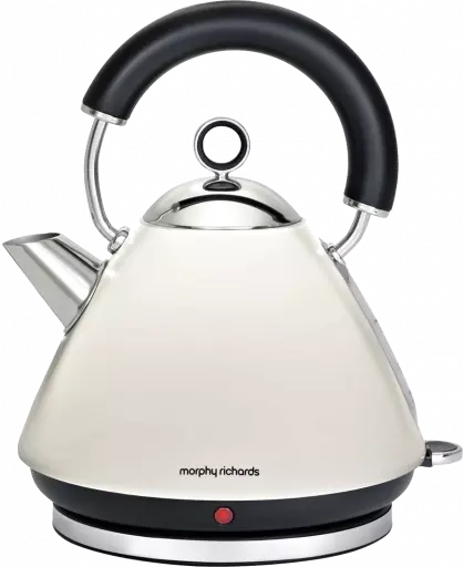 morphy Richards kettle silver color transparent image