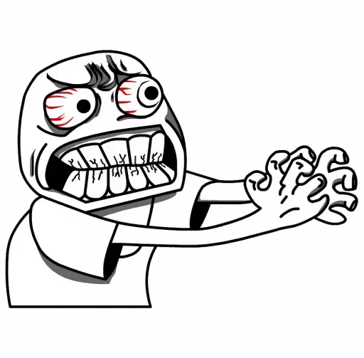 angry troll face transparent png