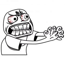 angry troll face transparent png