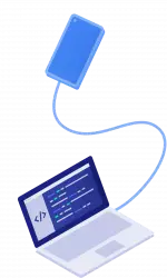 laptop and mobile cli connection setup configuration