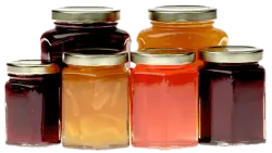 honey bottles homemade packed bottles